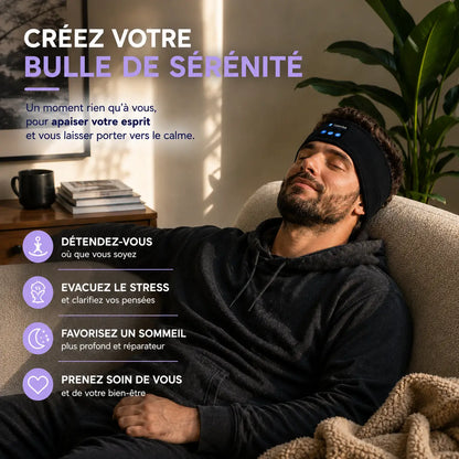 Bandeau Bluetooth Relaxation & Sommeil
